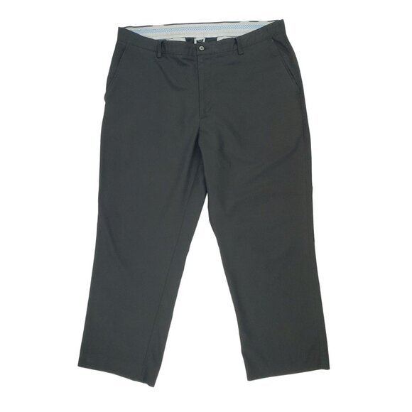Foot Joy Pants Men 42X30 Black Straight Leg Performance Stretch Golf Chino - Picture 1 of 9